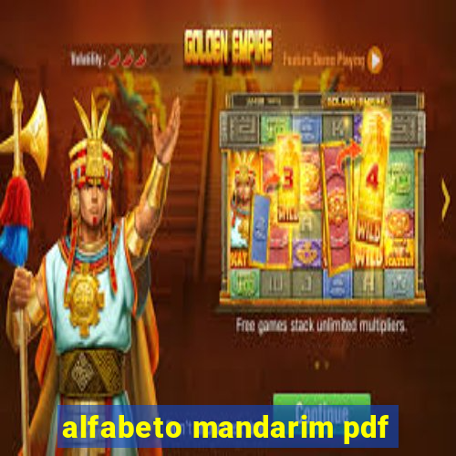 alfabeto mandarim pdf